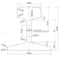 TRILHOS PARA PONTE ROLANTE E PÓRTICOS - ASCE 45 - BARRA 6 METROS - Foto 3