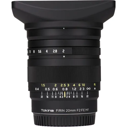 Lente Tokina Firin 20mm f/2 FE MF p/ Sony E