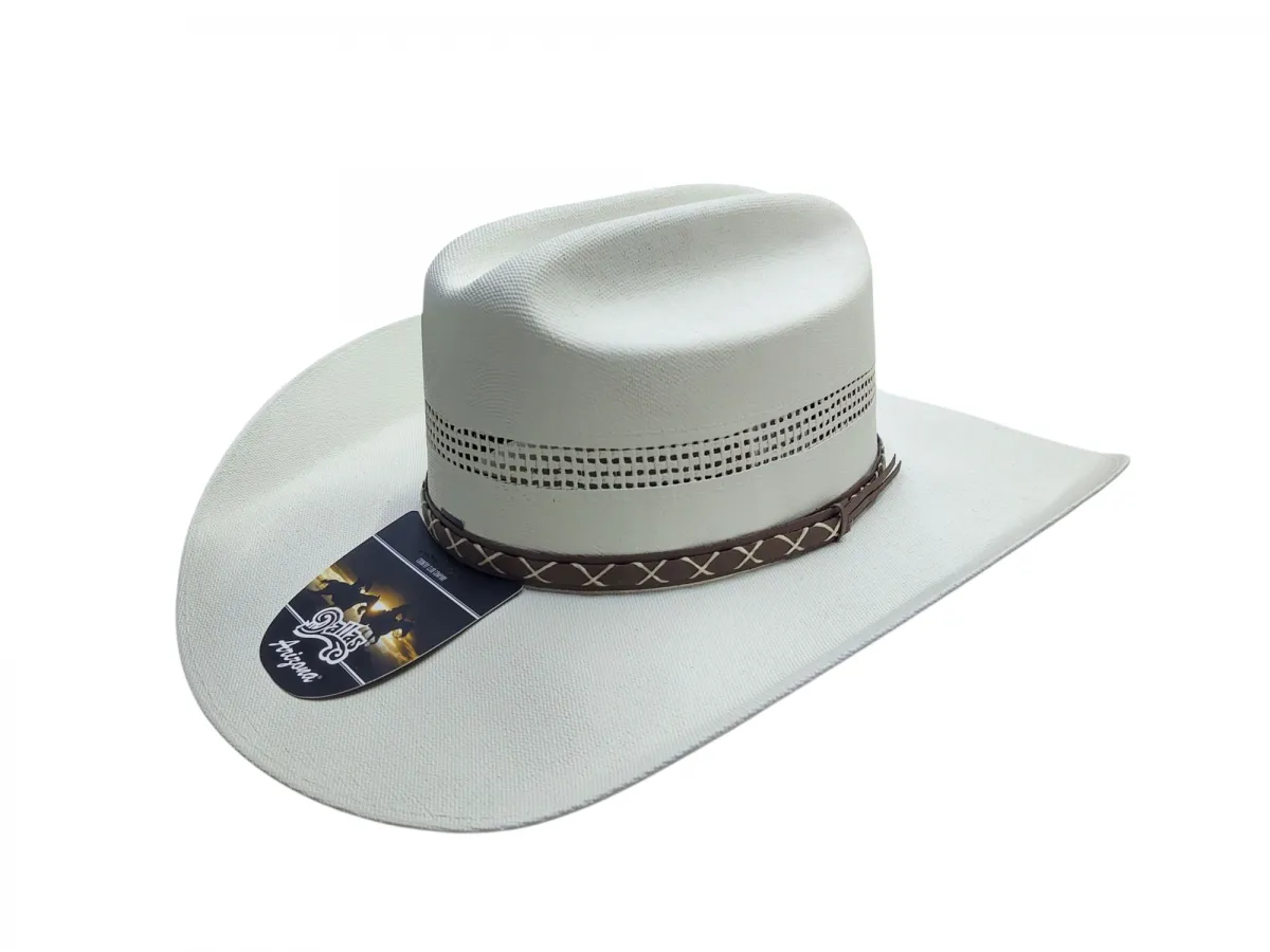 Ref: 6000R - Chapéu Country Dallas Rendado Natural Imagem