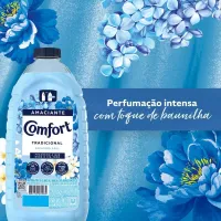 Amaciante Comfort Diluído Explosão Azul 1.8L - Foto 3