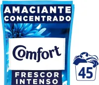 Amaciante Concentrado Comfort Frescor Intenso Refil 400 Ml - Foto 2