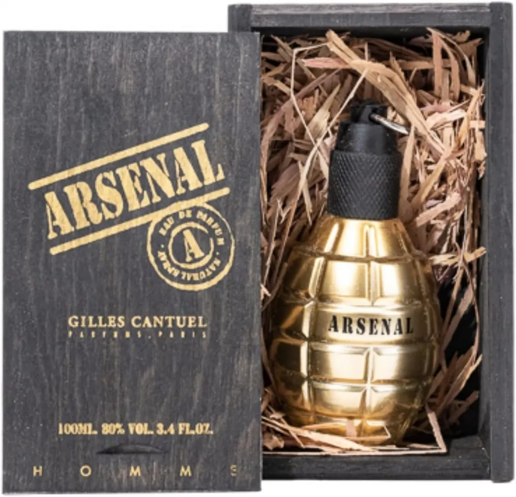 Perfume Arsenal Gold Gilles Cantuel - Masculino - Eau de Parfum - 100ml