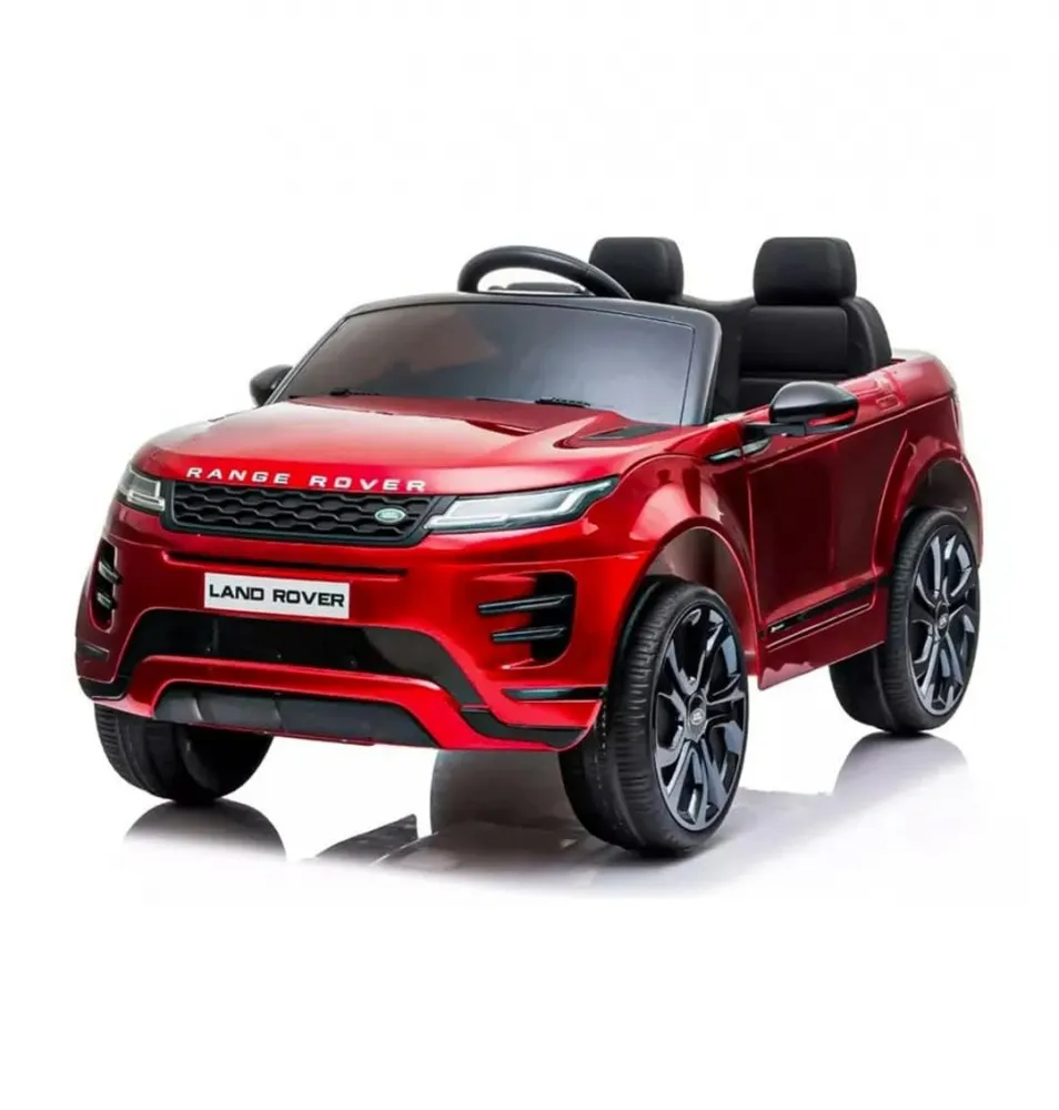 Mini Carrinho Elétrico Infantil 12v - Range Rover Branca 4x4 Cor Vermelha Voltagem do carregador 110V/220V Imagem