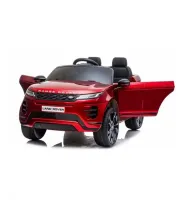 Mini Carrinho Elétrico Infantil 12v - Range Rover Branca 4x4 Cor Vermelha Voltagem do carregador 110V/220V - Foto 4