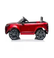 Mini Carrinho Elétrico Infantil 12v - Range Rover Branca 4x4 Cor Vermelha Voltagem do carregador 110V/220V - Foto 8