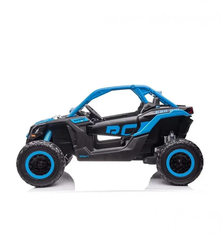  Carrinho Elétrico Infantil Maverick Utv 24v Cor Azul Voltagem Do Carregador 110v/220v Imagem