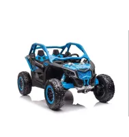  Carrinho Elétrico Infantil Maverick Utv 24v Cor Azul Voltagem Do Carregador 110v/220v - Foto 4