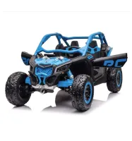  Carrinho Elétrico Infantil Maverick Utv 24v Cor Azul Voltagem Do Carregador 110v/220v - Foto 6