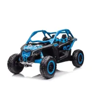  Carrinho Elétrico Infantil Maverick Utv 24v Cor Azul Voltagem Do Carregador 110v/220v - Foto 8