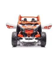 Carrinho Elétrico Infantil Maverick Utv 24v Cor Laranja Voltagem Do Carregador 110v/220v - Foto 2