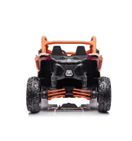 Carrinho Elétrico Infantil Maverick Utv 24v Cor Laranja Voltagem Do Carregador 110v/220v - Foto 3
