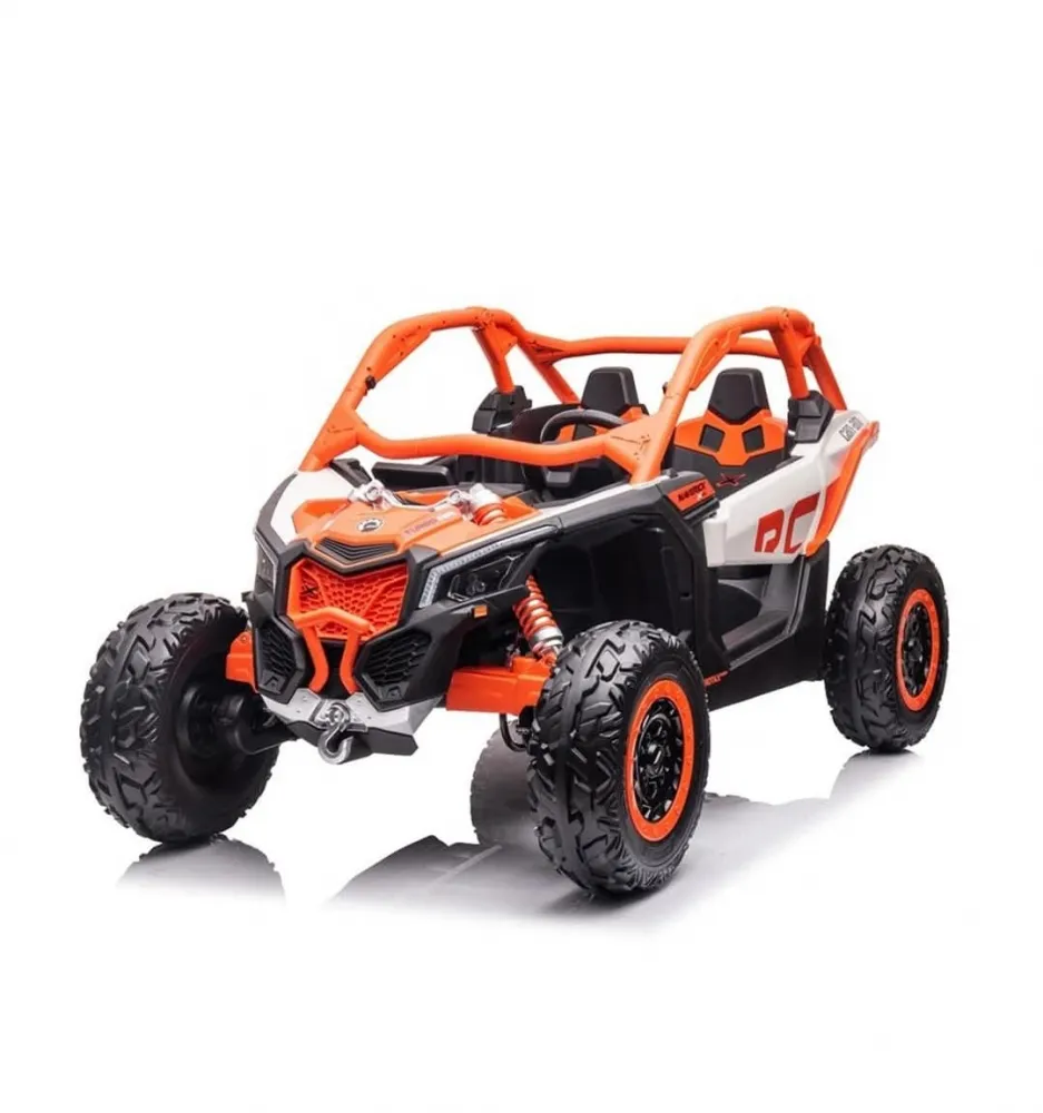 Carrinho Elétrico Infantil Maverick Utv 24v Cor Laranja Voltagem Do Carregador 110v/220v Imagem