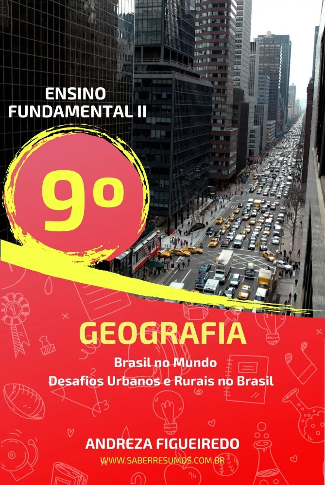 874 - Geografia - Brasil no Mundo - Desafios Urbanos e Rurais no Brasil - 9º ano - PDF com 16 páginas Imagem
