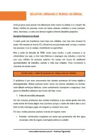 874 - Geografia - Brasil no Mundo - Desafios Urbanos e Rurais no Brasil - 9º ano - PDF com 16 páginas - Foto 2