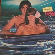 VINIL RITA LEE E ROBERTO DE CARVALHO - FLAGRA - 1982 - COM ENCARTE (PRODUTO USADO - MUITO BOM)