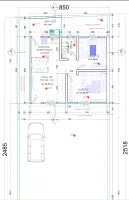 Casa de 2 Quartos Sala, Cozinha Conjugada  e banheiro - Foto 5