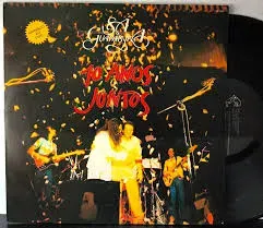 VINIL SA & GUARABYRA - 10 ANOS JUNTOS AO VIVO - 1983 - SEM ENCARTE (PRODUTO USADO - BOM)