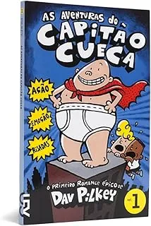 AS AVENTURAS DO CAPITAO CUECA 1 UM ROMANCE EPICO DE DAV PILKEY (PRODUTO USADO - MUITO BOM)