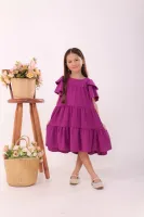 Vestido Mavie Violeta - Foto 6