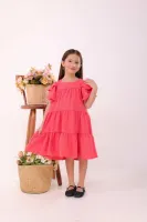 Vestido Mavie Coral - Foto 3