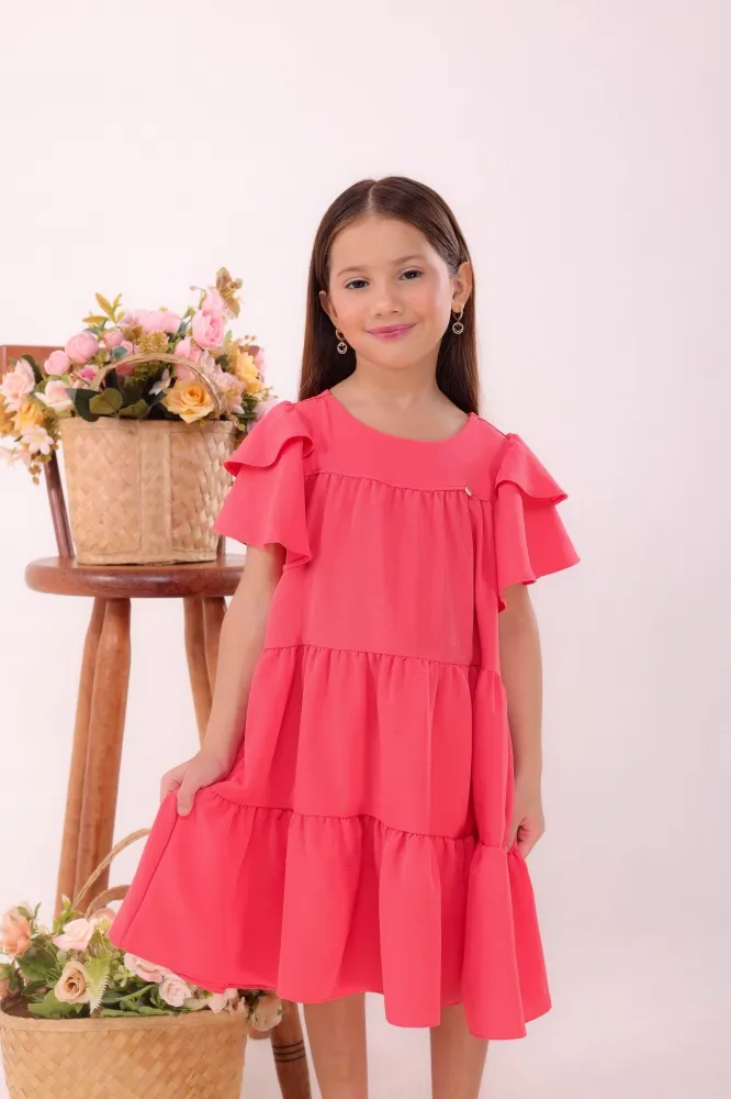 Vestido Mavie Coral
