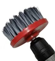 Escova de limpeza Rotativa Média 100mm vermelha — imagem 2
