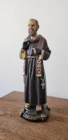 Padre Pio 40 cm em Gesso Premium! - Foto 3
