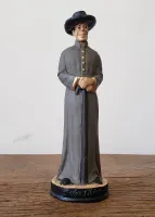 Padre Liberio em Gesso Premium  - Pintura a Mão! - Foto 3