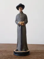 Padre Liberio em Gesso Premium  - Pintura a Mão! - Foto 4