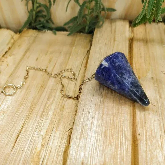 Pêndulo de Sodalita Azul