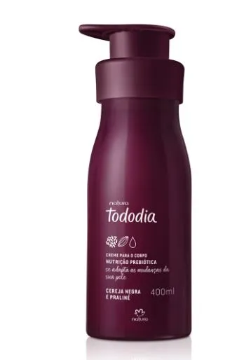Hidratante Todo Dia Cereja Negra e Praliné 400ml. 