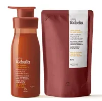Hidratante Todo Dia Jambo Rosa e Flor de Caju + Refil  400ml. 