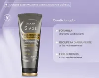 Condicionador Eudora Siàge Expert Regeneração Pós Química 200ml - Foto 2