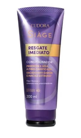 Condicionador Eudora Siàge Resgate Imediato 200ml
