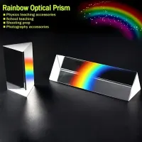 Prisma Óptico Triangular Arco-íris - Foto 4