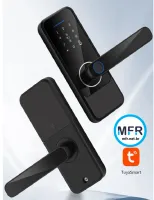 Fechadura Biométrica WIFI Digital S810 compacta em vidro temperado - Foto 5