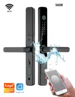 Fechadura Biométrica WIFI Digital S608 a prova dágua com WIFI