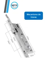 Fechadura Biométrica WIFI Digital S608 a prova dágua com WIFI - Foto 5