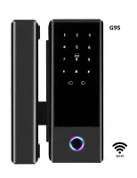 Fechadura Biométrica WIFI G10S para portas de vidro