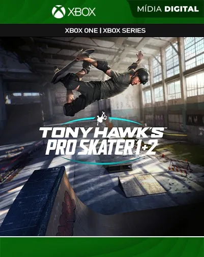 Tony Hawk’s 1+2 – Xbox One / XS – Mídia Digital Imagem