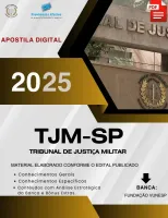 Apostila TJM SP 2025 Analista de Segurança da Informação