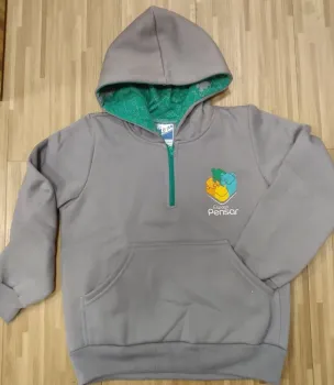  Casaco de Moletom Pensar 