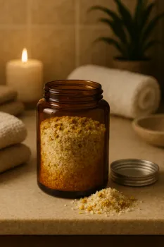  Escalda-Pés com Esferas de Vidro - 180g