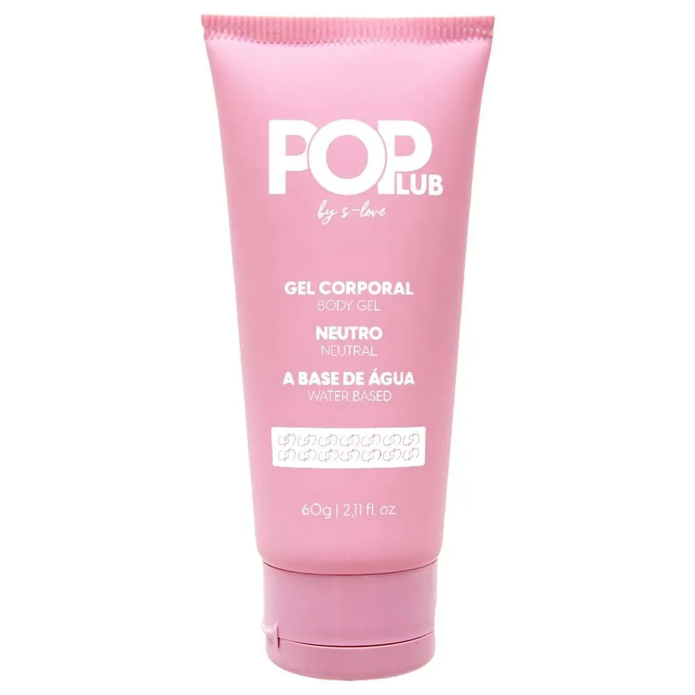 POP LUB LUBRIFICANTE NEUTRO 60G - SENSUAL LOVE.                                                                                          LIBYSEXSHOP