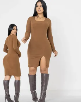 Vestido Fenda 