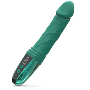 Vibrador Realístico 12 Vibrações Visor Display Lover Viber USB - VR-071 - Foto 2