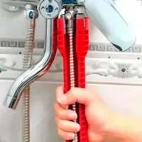 Chave Para Torneira Pia Ferramenta Reparo Hidraulico - Foto 6