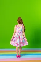 Vestido Frutinhas Rosa - Foto 2