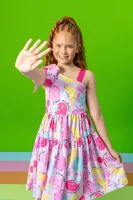 Vestido Frutinhas Rosa - Foto 4