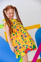 Vestido Oncinha Colors Amarelo - Foto 3